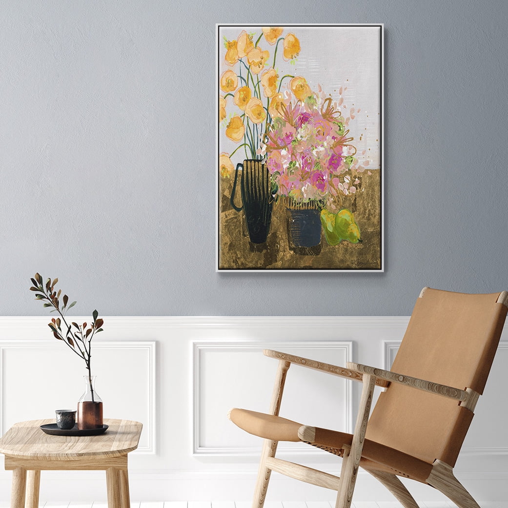 Not So Still Life Framed Premium Gallery Wrapped Canvas - Ready to Hang