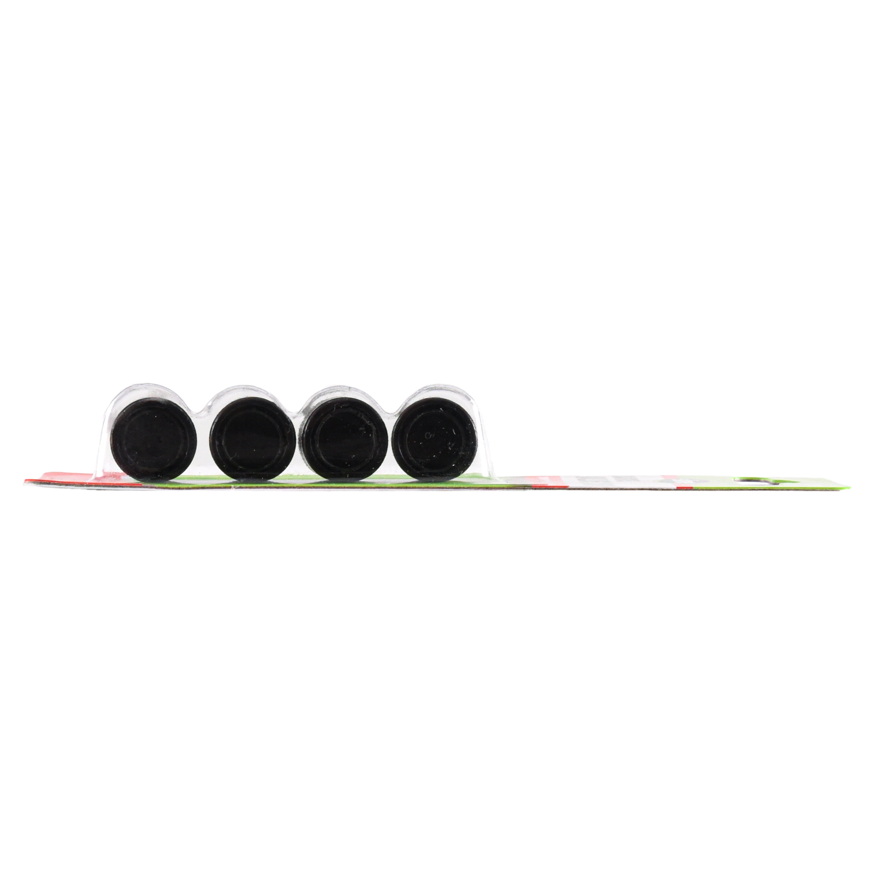 Slime Replacement Metal Barrel Valve Stem Caps, Black - 20324