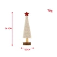 thumbnail image 3 of Fiudx Mini Adornos para Árbol de Navidad, Decoración de Escritorio de Fieltro de Lana, Juego de Renos Artesanales, Alegría Navideña, Acogedora Repisa para Chimenea, Perfectos para Regalar, Juego de 8, 3 of 3
