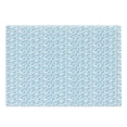 thumbnail image 1 of Nautical Cutting Board, Continuous Outline Ocean Waves Swirling with Foam Stormy Summer Surf Pattern, Decorative Tempered Glass Cutting and Serving Board, in 3 Sizes, by Ambesonne, 1 of 2