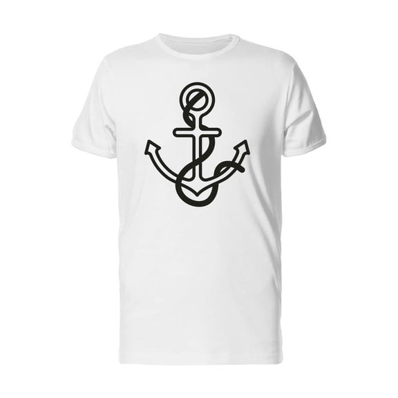 Anchor Icon Doodle Tee Men's -Image by Shutterstock