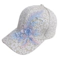 thumbnail image 3 of Breezora Mesh Back Baseball Cap Lace Style Summer Sun Hat for Women Running Sport, 3 of 7