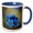 Blue/White, variant on 3drose, Alaska, Arctic Nwr, Alpine Forget-me-not Flowers - Us02 Bja0002 - Jaynes Gallery, 15oz Two-tone Yellow Mug