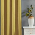 thumbnail image 7 of Home Soft Things Solid Blackout Curtains/Drapes Thermal Insulated Grommet Darkening Curtains, 2 Curtains and 2 Tiebacks Set - Jojoba Yellow - 54 x 96 inches, 7 of 7