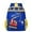 Blue, variant on Cute Dinosaur Print Backpack for Lightweight Bookbag With Comfortable Shoulder Straps Daypack for