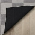 thumbnail image 5 of Well Woven Apollo Square Modern Geometric Grey Flat Pile Easy to Clean 2'3" x 7'3" Runner Rug for Living Room Stairs Hallway and Kitchen, 5 of 6