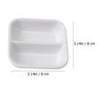 thumbnail image 2 of Petits Plats en Céramique Blanc Pur Durables pour Usage Commercial (Blanc), 2 of 6