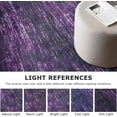 thumbnail image 2 of Brisasol Entryway Rugs 3x5 Washable Rug Non Slip Modern Abstract Area Rug Super Soft Low Pile Indoor Rug for Entry Kitchen Bedroom, Purple White, 2 of 8