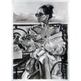 thumbnail image 3 of Tashe 11x14 Black Modern Framed Museum Art Print Titled - Lazy Morning, 3 of 5