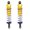 Golden, variant on Riousery 2PCS Aluminium Oil Pressure Spring Rear Shock Absorber for ZD Racing 7358 1/10 RC Car Parts, Red, 4.13 inches / 10.5 cm