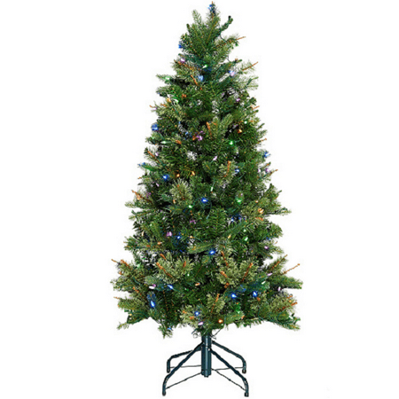 ED On Air Santa's Best 5' Bristol Pine Mix Tree by Ellen DeGeneres