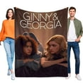thumbnail image 1 of Ginny y Georgia anti-pilling, suave, ligera, esponjosa y acogedora de lujo para hogar y cocina – Perfecta para niños y adultos,120X150cm, 1 of 6