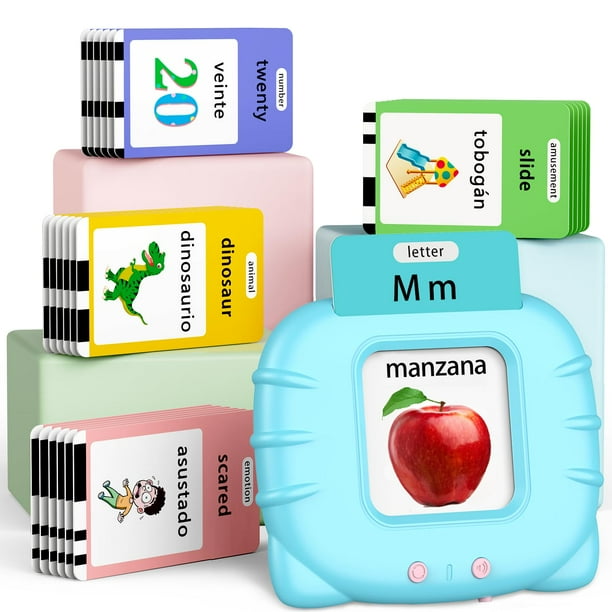 Tarjetas didácticas bilingües Learning Toys Eaever ABC Talking