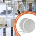 thumbnail image 3 of SUNMON 39.4 feet Long Weather Stripping for Door, Weatherproof Doors and Windows Seal Strip, Collision Avoidance Rubber Self-Adhesive, (39.4 ft/12m, White), 3 of 8