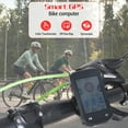 thumbnail image 2 of GPS Bike Computer Wireless Waterproof GLONASS ANT+ Sensor and BT, 2 of 8