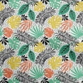 thumbnail image 1 of oneOone Cotton Poplin Green Fabric Tropical Abstract Leaf Sewing Fabric By The Yard Printed Diy Clothing Sewing Supplies 56 Inch Wide, 1 of 4
