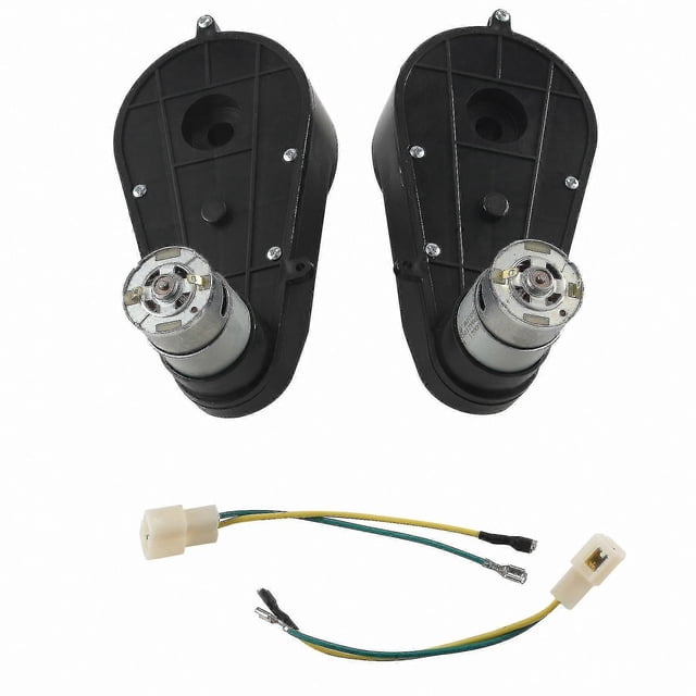 2-Pack 550 Universal Kids Ride-On Car Gearbox with 12V DC Motor, Electric Baby Car Replacement Parts