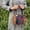 C, variant on Wicker Basket Retro -inspired Tea Handbag, Ethnic Handbag Flower Plant Pot Wicker Basket Rattan Flowerpot Storage Basket Handmade Woven Planter Basket