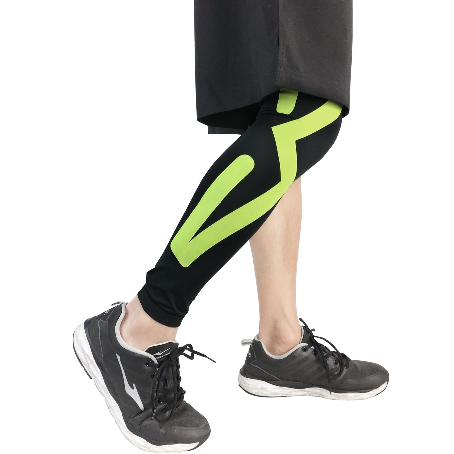 Long Compression Knee Brace Basketball Sport High Thigh Leg Sleeve for Men Women