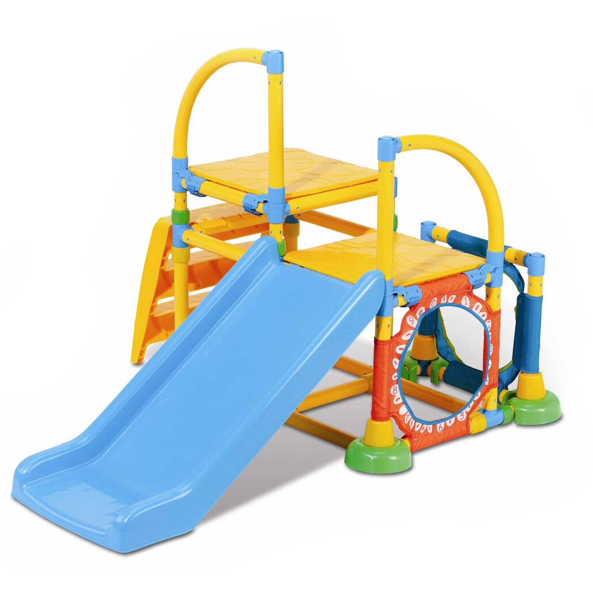 Sports Climber Toddler Kids Jungle Gym Slide Swing Set Indoor Outdoor Playground 
