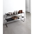 thumbnail image 1 of Imelda Shoe Rack (2) Black, 1 of 9