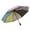 Black_2, variant on Folding Umbrella for Teens Adults Durable Wear Resist Transparent Rainbow Umbrella for Creative Windproof Umbrella 8/10