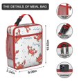 thumbnail image 3 of Lunch Box for Men Women Adults Lunch Box Tote for Outdoor Enthusiasts Busy Moms Reusable Portable Lunchbox, Marine Adorable Crab, 3 of 6