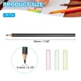 thumbnail image 2 of Uxcell Pre-sharpened Colored Pencil Set, 36 Pcs Oil Color Pencils with Plastic Pencil Tip Cap Hexagonal Rod Wooden Pencils for Artists Art Painting, Black, 2 of 6