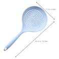thumbnail image 5 of WEAVILUX Sky Silicone Spaghetti Server with Slotted Spoon for Easy Kitchen Straining and Perfect Pasta Serving, 5 of 8