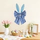thumbnail image 4 of Colgante de lazo con orejas de conejo de Pascua para decoración del hogar para fiestas navideñas, 4 of 6
