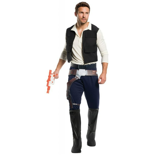 Star Wars Mens Classic Han Solo Halloween Costume  Walmart.com