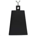 thumbnail image 3 of Cencerro de percusión de metal negro Bling Bling 6 pulgadas, 3 of 12