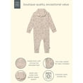 thumbnail image 7 of Modern Moments by Gerber Baby Neutral Super Soft Viscose Peter Pan Collar Coverall, Sizes Newborn - 12 Months, 7 of 7