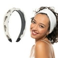 thumbnail image 2 of Unique Bargains 1 Pc Cute Twists Gypsophila Headbands for Women White, 2 of 6