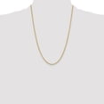 thumbnail image 7 of Auriga Fine Jewelry 14K Yellow Gold 2.5 mm Semi-Solid Rope Chain Necklace for Women 24", 7 of 7