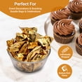 thumbnail image 6 of Gold Buttermints (Approx. 60 Count) - Butter Mints Individually Wrapped - Wedding Mints - Perfect For Thank You Gift, Engagement Parties, Bridal Showers, Rehearsal Dinners, Reception, And More, 6 of 7