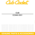 thumbnail image 5 of CUB CADET 946-3051 Choke Control LT 2166 2165 2164 2155 2150 2146 2138 2135 2130, 5 of 8