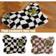thumbnail image 5 of Irregular Check Imitation Cashmere Floor Mat Profiled Ins Checkerboard Children's Bedside Bedroom Window Carpet Mat, 5 of 5