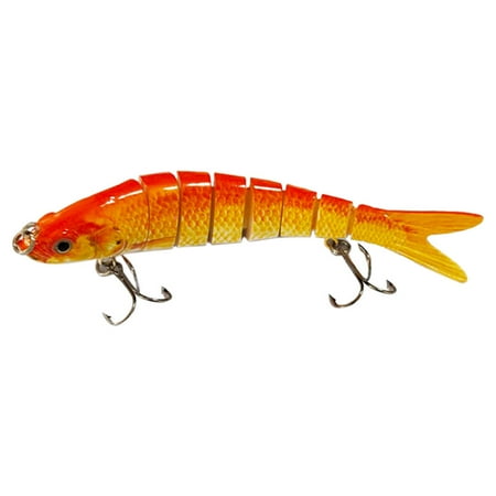 Bass Fishing Lure Topwater Bass Lures Fishing Lures Multi Jointed Swimbait Lifelike Hard Bait Trout Perch