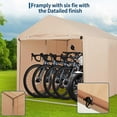 thumbnail image 3 of QinaQin Remise de Rangement pour Vélos Imperméable avec Protection UV, Garage Extérieur pour Vélos de 1 à 6, 3 of 7