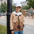 thumbnail image 5 of Chririnla Galaxy Horse Hooded Pullover with Pockets for Boys and Girls - Lightweight Fuzzy Sweatshirt for School and Gym, 5 of 7