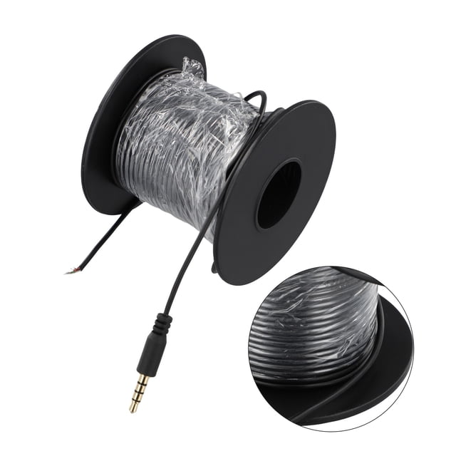 Mosiee Enhanced Connectivity For Underwater Cameras 20M Fishing Camera Cable Secure Data Transmission Line 154Lb Load Capacity (70Kg)