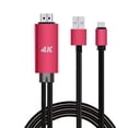 thumbnail image 2 of Convertidor de teléfono a TV de 1.8M 4K HD a puerto tipo c Cable de cable adaptador de alta velocidad alimentado por USB Scienceny DN1308-02B, 2 of 2