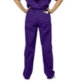 thumbnail image 2 of Panda Uniform by HeedFit Women’s Low Rise Medical Scrub Pants Purple 8XL, 2 of 3