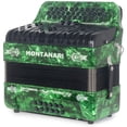 thumbnail image 2 of Montanari CM II Accordion 3 Switch 3412 FBE Green, 2 of 9