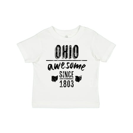 

Inktastic Ohio Awesome Since 1803 Gift Toddler Boy or Toddler Girl T-Shirt
