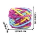 thumbnail image 2 of Hilo grueso Ice Bar tejido a mano para crochet y manualidades | Hilo acrílico grueso de 5 mm | 100 g, 325 m por madeja | Teñido en segmentos para bufandas, suéteres y muñecos amigurumi, 2 of 5