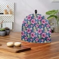 thumbnail image 4 of HELLHERO Teapot Dust Cover Insulation with Anti-Scald Protector, Tropical Hibiscus Print, 4 of 8
