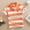 Orange, variant on Generic Kids Boys Girls Polo Collared Shirt Cotton Short Sleeve Cute Summer T-Shirts Striped Uniform Tops for 1-14 Years