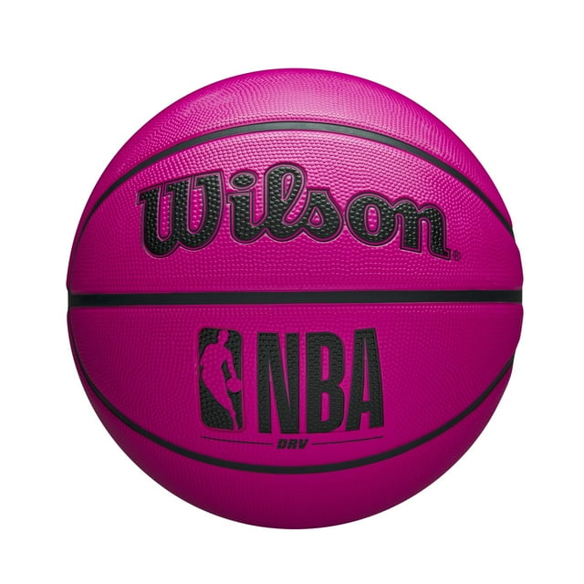 Baloncesto WILSON NBA DRV Outdoor, rosa con bomba, talla 6